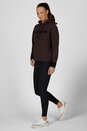 PIKEUR PLUSHLUXE HOODY Functional Sweater chocolate brown