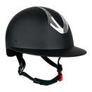 Kask jeździecki York Amethyst, Shiny Silver