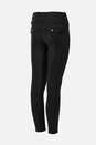 Legginsy jeździeckie dziecięce Young Rider Anya, czarne Legginsy jeździeckie dziecięce Young Rider Anya, czarne