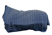 Derka padokowa Norwich Highneck 600D, kratka niebieska Derka padokowa Norwich Highneck 600D, kratka niebieska
